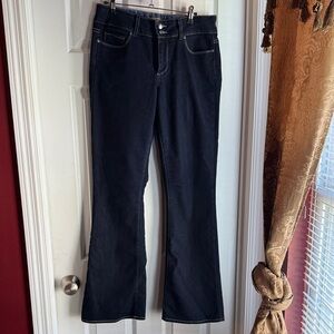 PAIGE Dark Indigo Flare Jeans